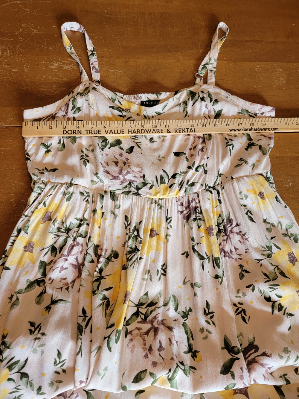 torrid Midi Challis Sunflower Sun Dress Size 2X - Picture 8 of 14